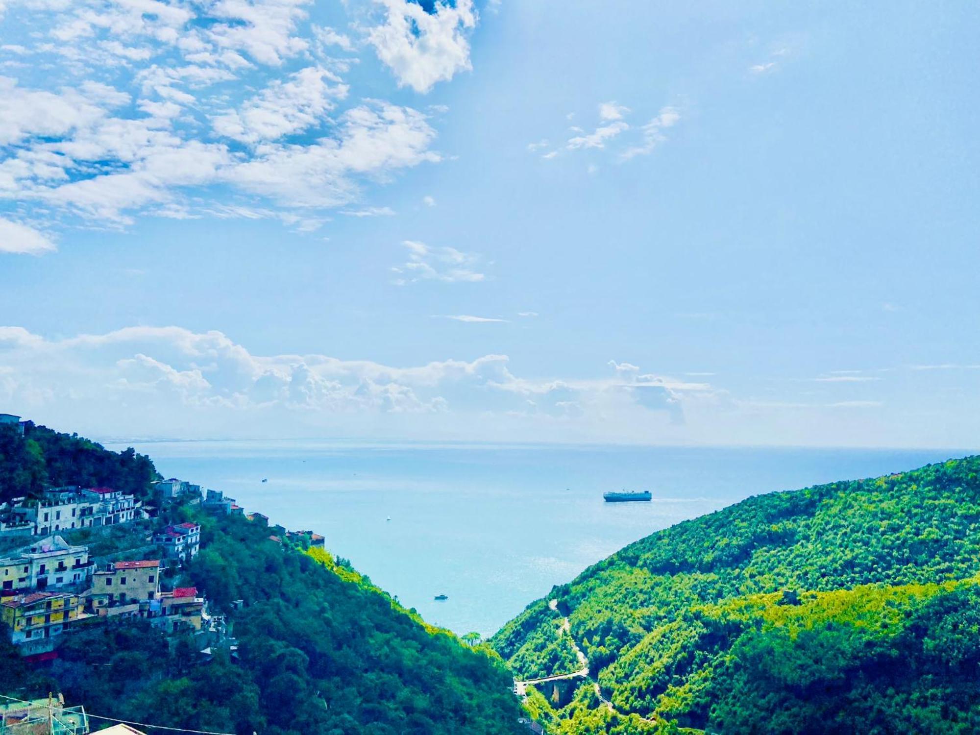Borgo Virginia - Sea View In Amalfi Coast Lägenhet Vietri Exteriör bild